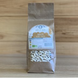 Haricot sec blanc Bio cultivé dans le maïs (500 g) - Image du produit