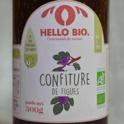 Etiquette Confiture de Figues Bio (300g)