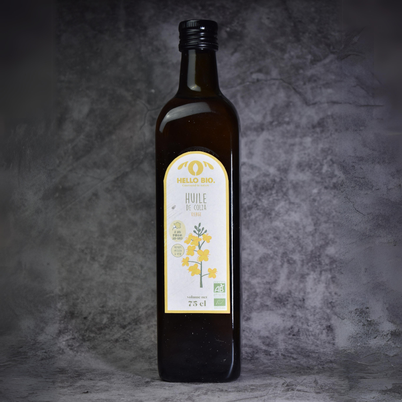 Huile de Colza bio  (75 cl) - Image du produit