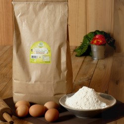 Farine de blé Bio type 80 ( 3 kg) - Image du produit