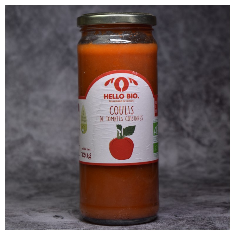Coulis de Tomate Bio cuisiné (420g) - Image du produit