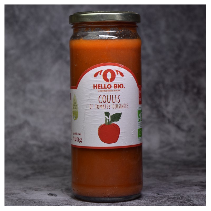 Coulis de Tomate Bio cuisiné (420g) - Image du produit