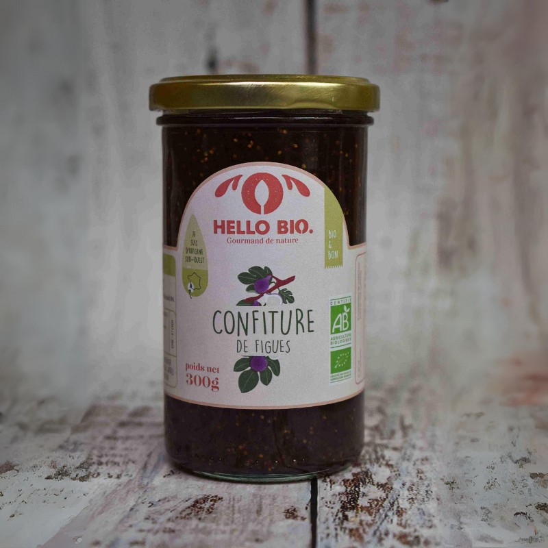 Confiture de Figues Bio (300g)