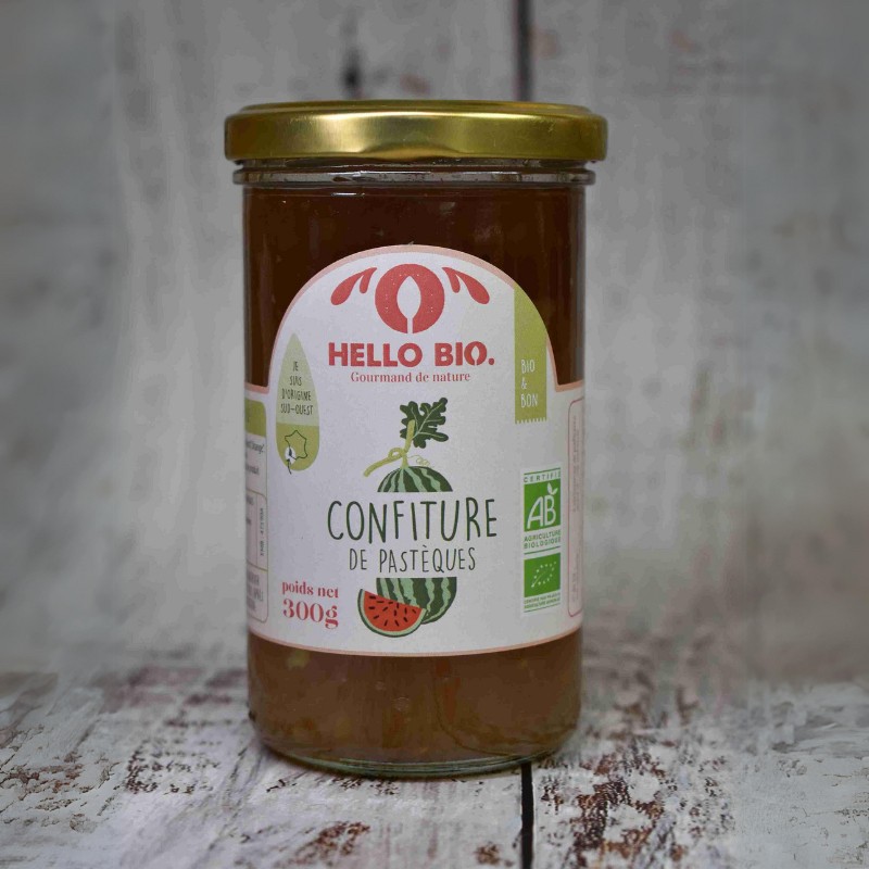 Confiture de Pastèques Bio (300 g)