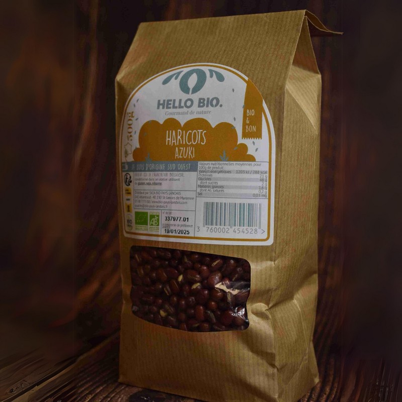 Haricots Azukis Bio (500 g) - Image du produit Haricots Azukis Bio (500 g) - Image du produit
