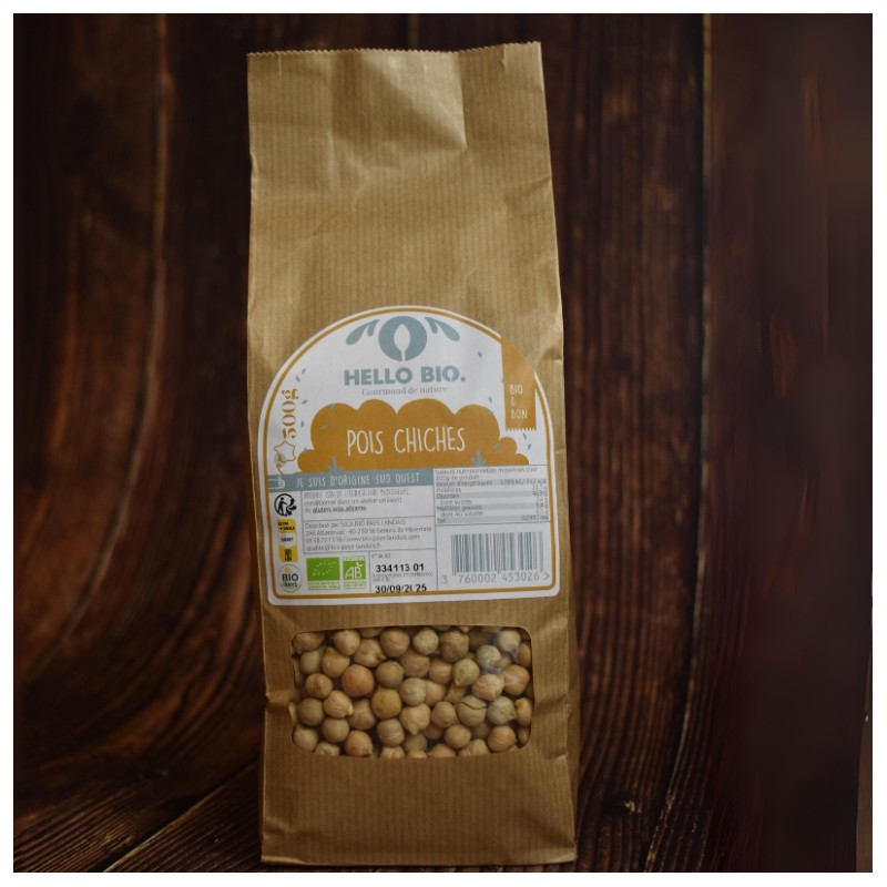 Pois chiches bio (500 g) - Image du produit