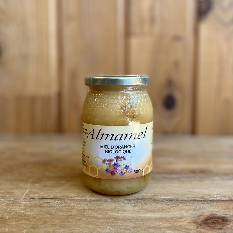 miel de fleur d'oranger bio (500 g)
