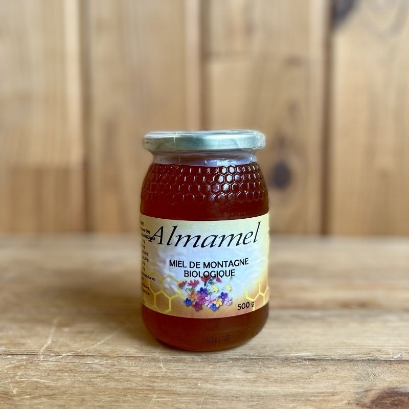 Miel de fleur des montagnes Bio (500 g)