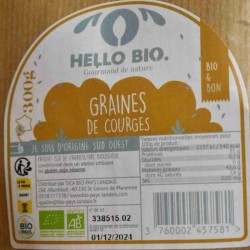 graines de courge bio (300 g)