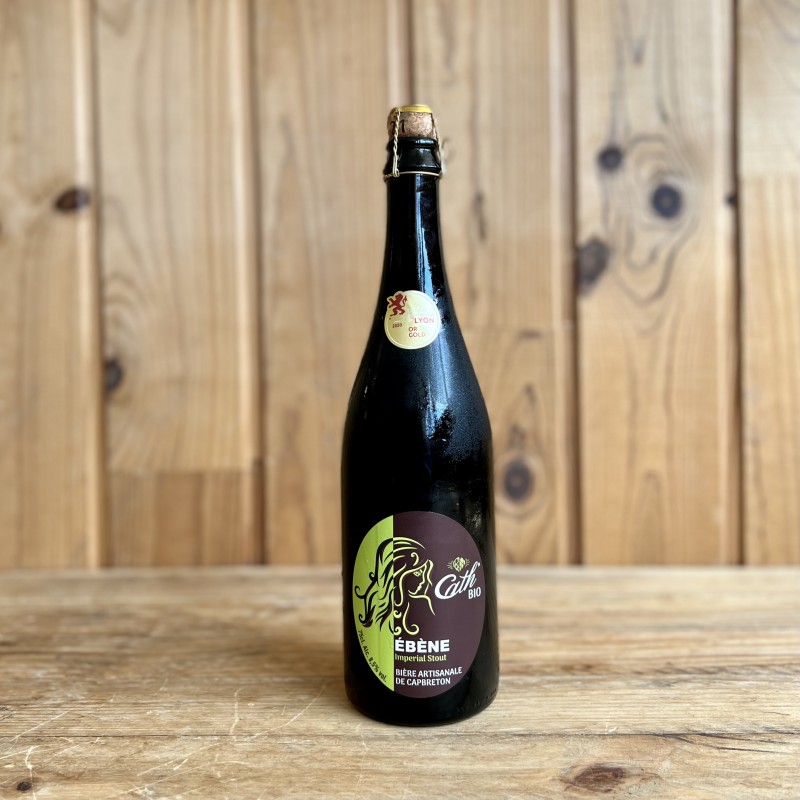 Bière Impérial Stout Ebène Bio 33cl - Image du produit