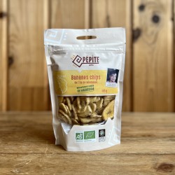 Banane Séchée en Chips Bio (125g) - Image du produit