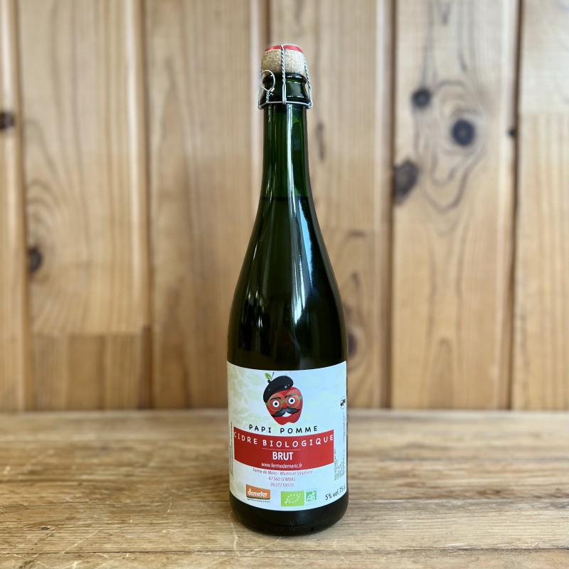 Le Cidre Brut Bio (75 cl) - Image du produit